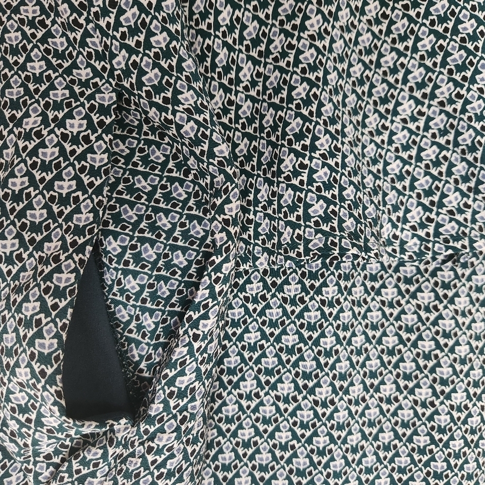 Madewell Starland bell-sleeve silk dress - Picture 6 of 8